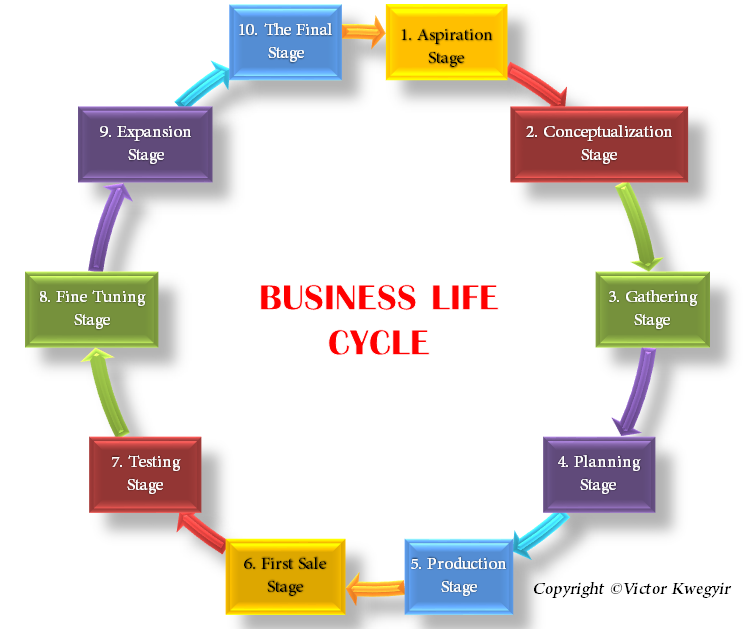 Victor Kwegyir Business Life Cycle