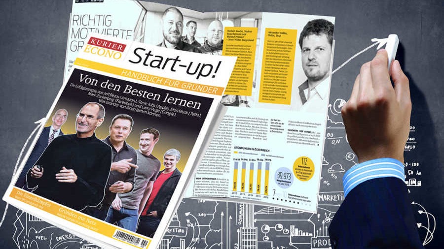 „START-UP!“: KURIER bringt Handbuch für Gründer heraus