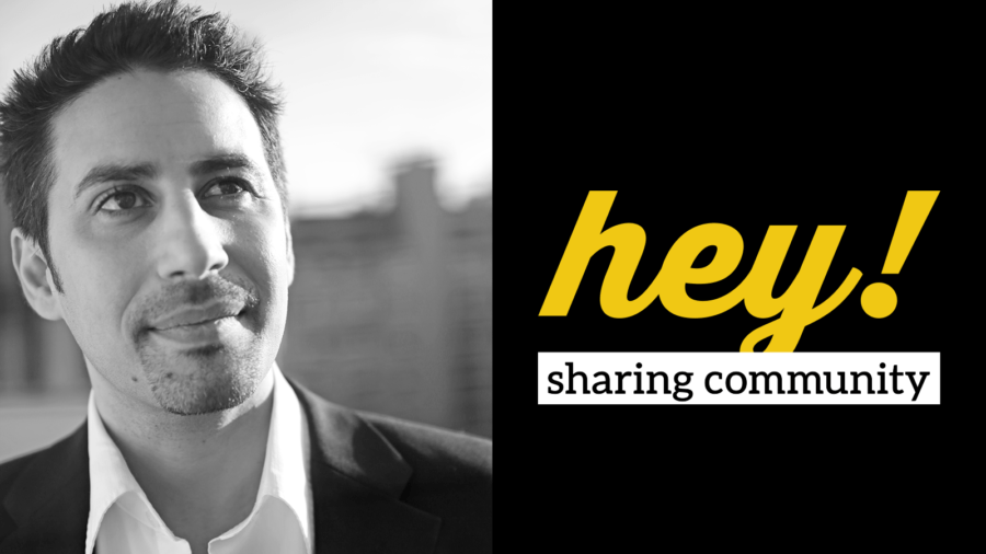 Sharing Community hey! robert ladkani