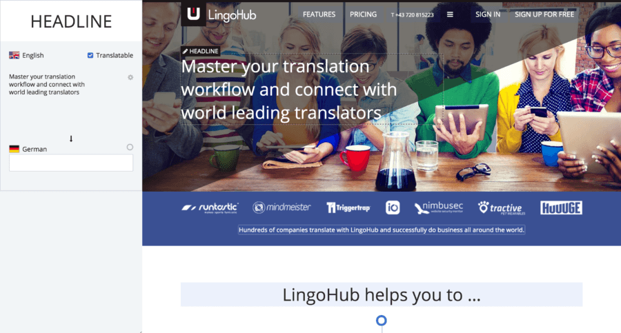 LingoWeb-Screenshot