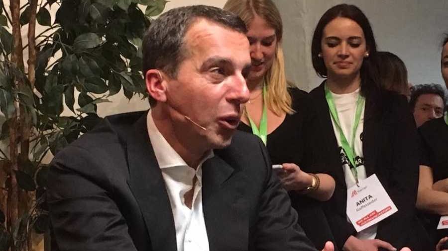 Austria's Federal Chancellor Christian Kern Makes Startups His Personal Mission