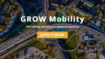 Startup Accelerator “GROW Mobility” Opens Applications Today brisa