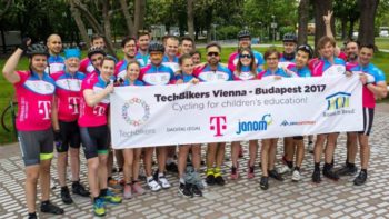 Join TechBikers On Their Way From Vienna To Budapest This May