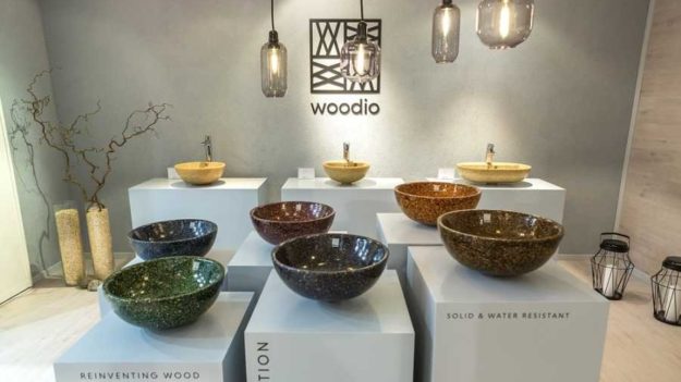 woodio startup washbasins bathroom