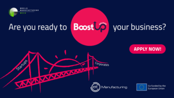EIT Manufacturing collaborates with Whirlpool EMEA, voestalpine & EROSKI to present the BoostUp! BRIDGE startup challenge competition