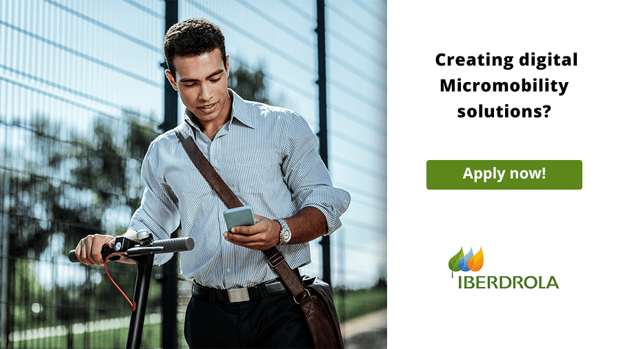 Micromobility Startup Challenge: Scale your Technology together with Industry Leader Iberdrola