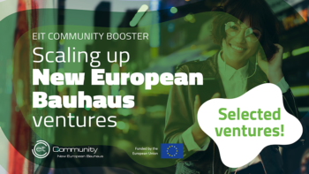 Discover the 20 New European Bauhaus Ventures Selected by the EIT Community Booster