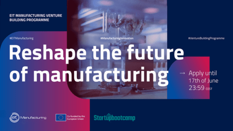 EIT Manufacturing Venture Building Programme 2024